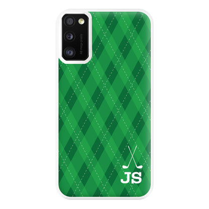 Personalised Golf Pattern Phone Case for Galaxy A41