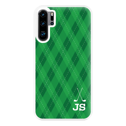 Personalised Golf Pattern Phone Case for Huawei P30 Pro