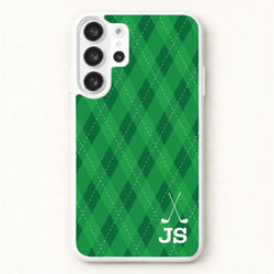 Personalised Golf Pattern Phone Case for Galaxy S26 Ultra