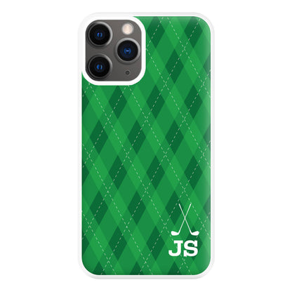 Personalised Golf Pattern Phone Case for iPhone 12 Pro Max