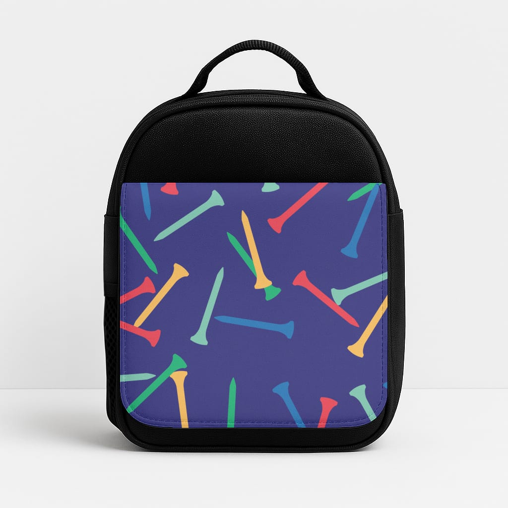 Golf Tees Pattern Lunchbox