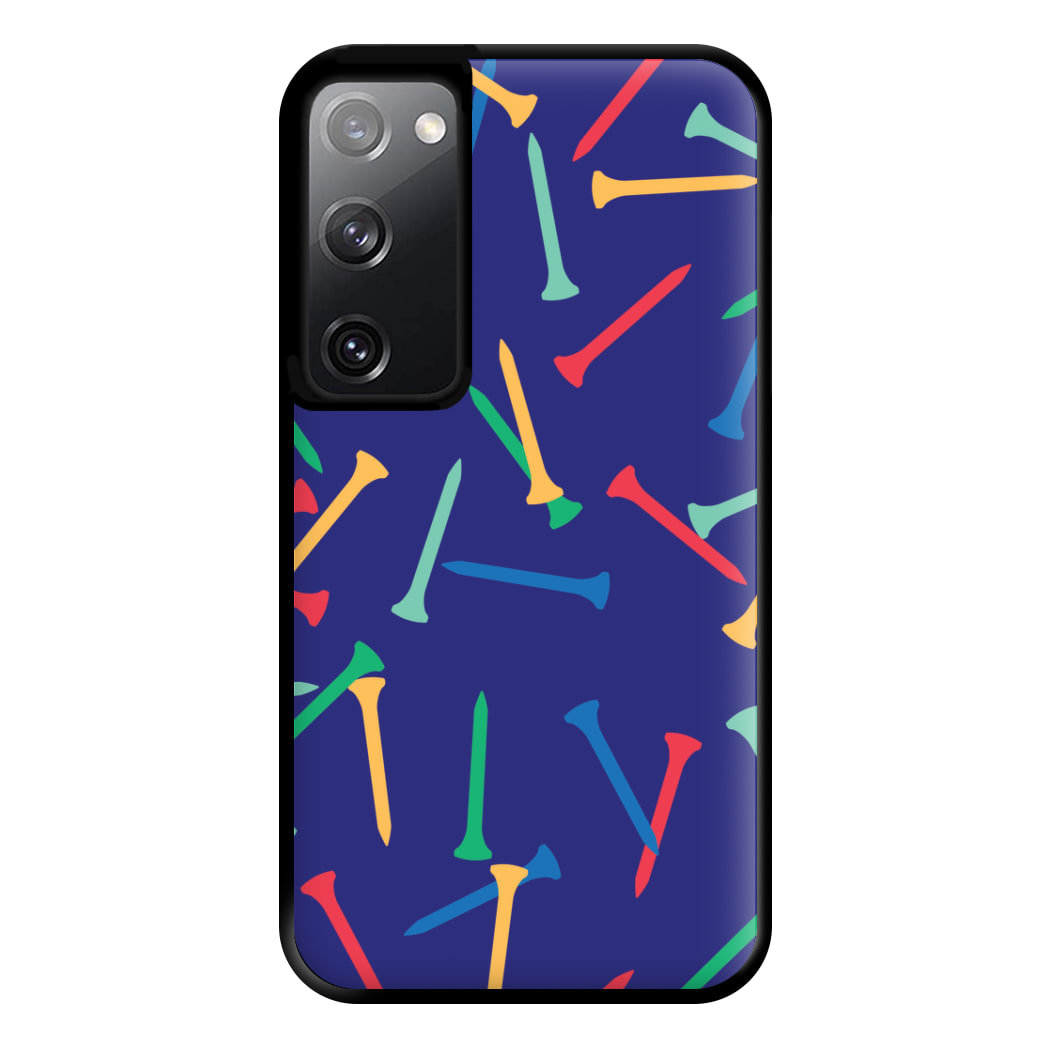 Golf Tees Pattern Phone Case for Galaxy S20