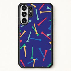 Golf Tees Pattern Phone Case for Galaxy S26 Ultra