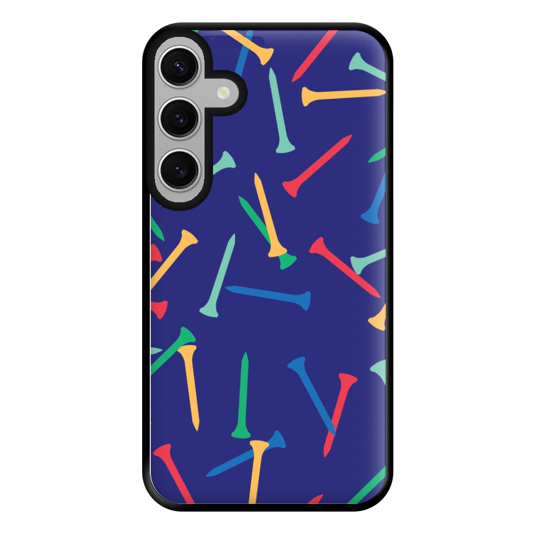 Golf Tees Pattern Phone Case for Galaxy S24FE