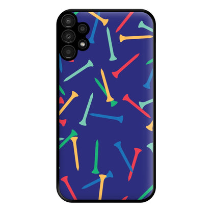 Golf Tees Pattern Phone Case for Galaxy A13