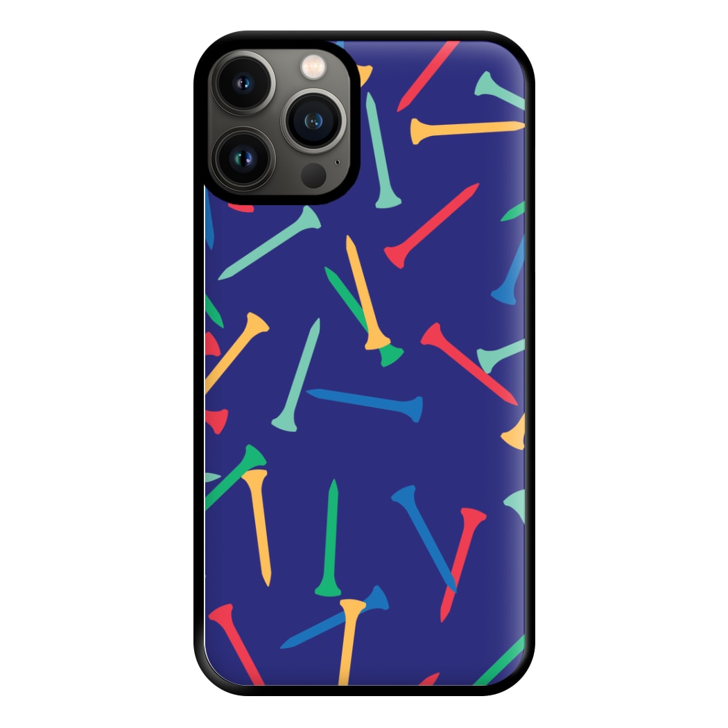 Golf Tees Pattern Phone Case for iPhone 13 Pro Max