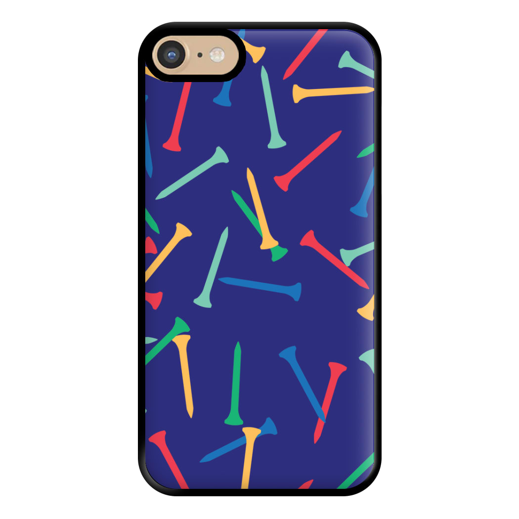 Golf Tees Pattern Phone Case for iPhone 6 / 7 / 8 / SE