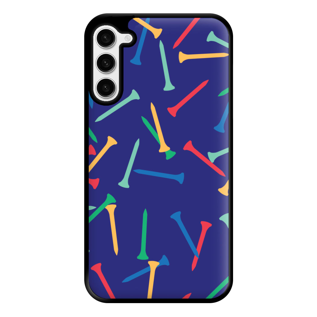 Golf Tees Pattern Phone Case for Galaxy S23 Plus