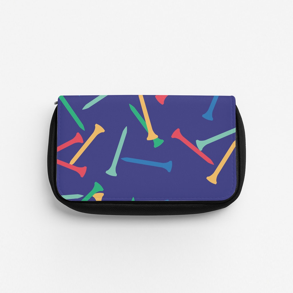 Golf Tees Pattern Pencil Case