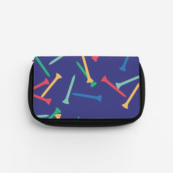 Golf Tees Pattern Pencil Case