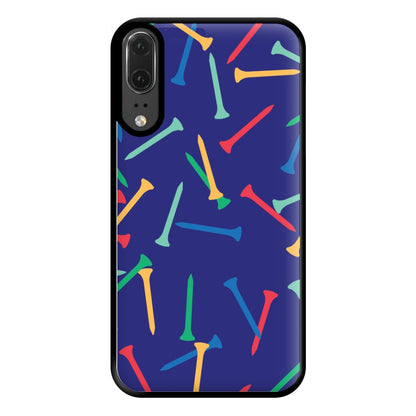 Golf Tees Pattern Phone Case for Huawei P20