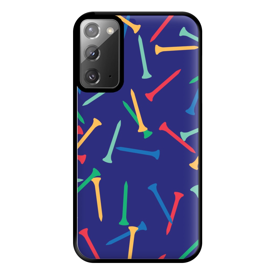 Golf Tees Pattern Phone Case for Galaxy Note 20 Ultra