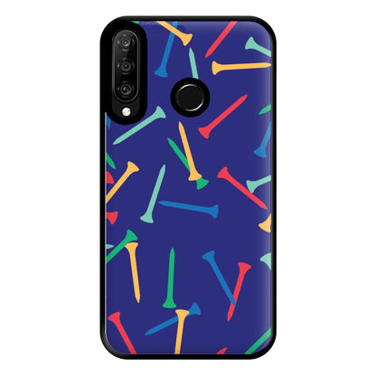 Golf Tees Pattern Phone Case for Huawei P30 Lite