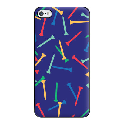 Golf Tees Pattern Phone Case for iPhone 5 / 5s / SE 2016