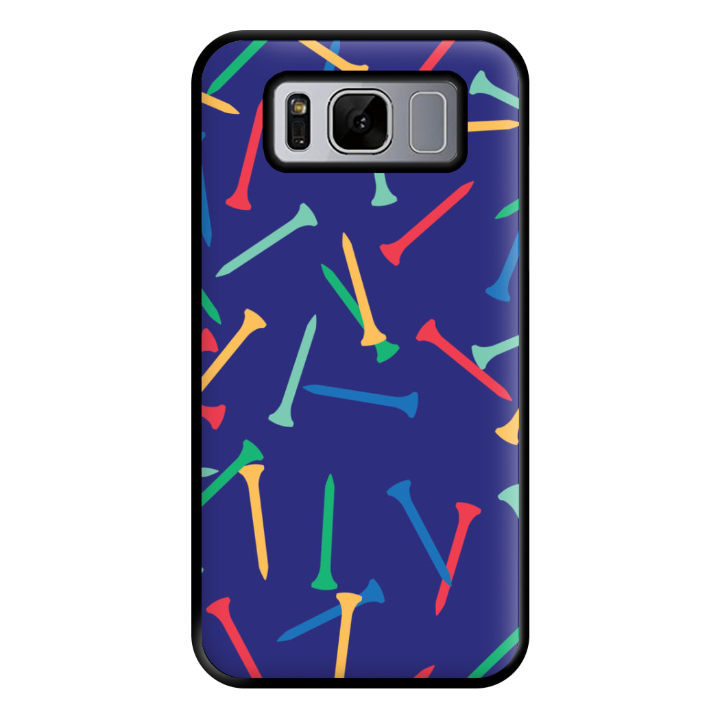 Golf Tees Pattern Phone Case for Galaxy S8 Plus