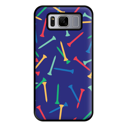 Golf Tees Pattern Phone Case for Galaxy S8 Plus