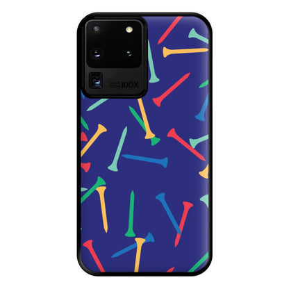 Golf Tees Pattern Phone Case for Galaxy S20 Ultra