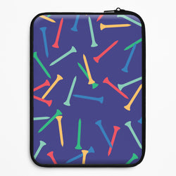 Golf Tees Pattern Universal Laptop Sleeve