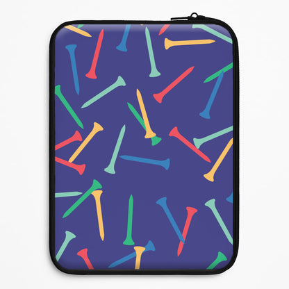 Golf Tees Pattern Universal Laptop Sleeve