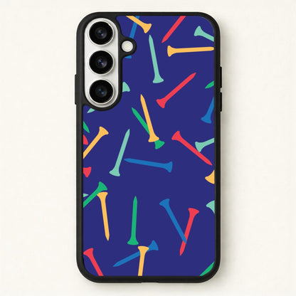 Golf Tees Pattern Phone Case for Galaxy S26 Plus