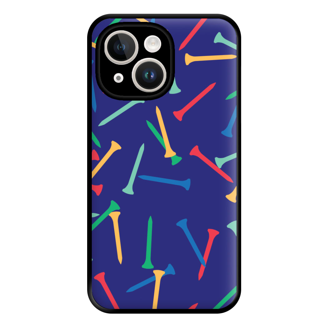 Golf Tees Pattern Phone Case for iPhone 14 Plus