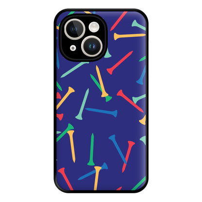 Golf Tees Pattern Phone Case for iPhone 14 Plus