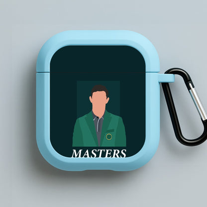 Rory Masters 2025 Blue AirPods Case