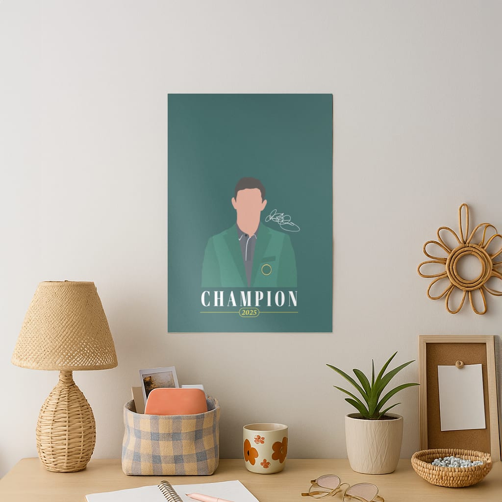 Rory Champion 2025 Signature Art Print