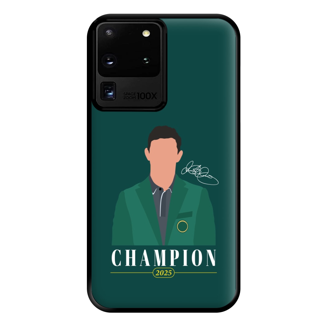 Rory Champion 2025 Signature Phone Case for Galaxy S20 Ultra