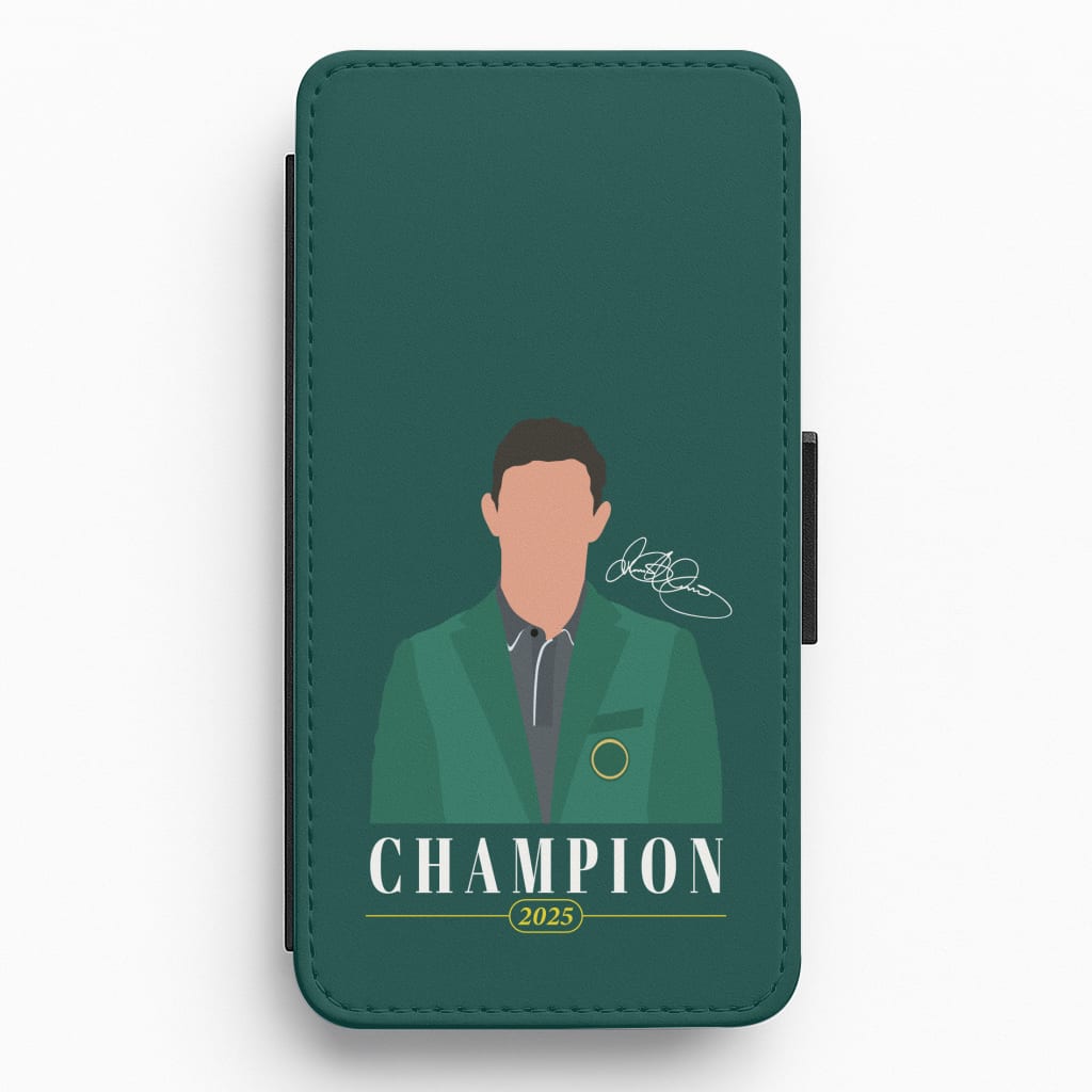 Rory Champion 2025 Signature Flip / Wallet Phone Case
