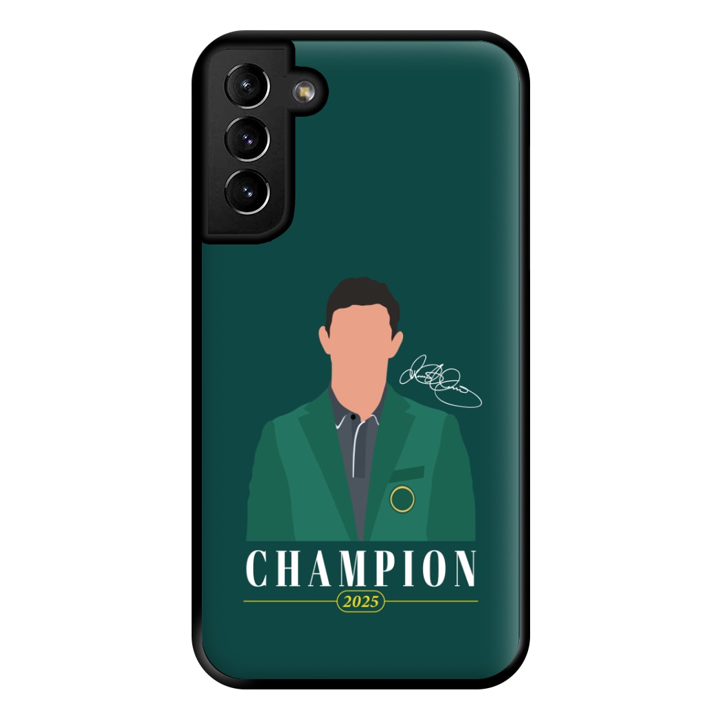 Rory Champion 2025 Signature Phone Case for Galaxy S21 Plus