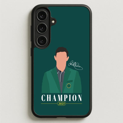 Rory Champion 2025 Signature Phone Case for Galaxy S25FE