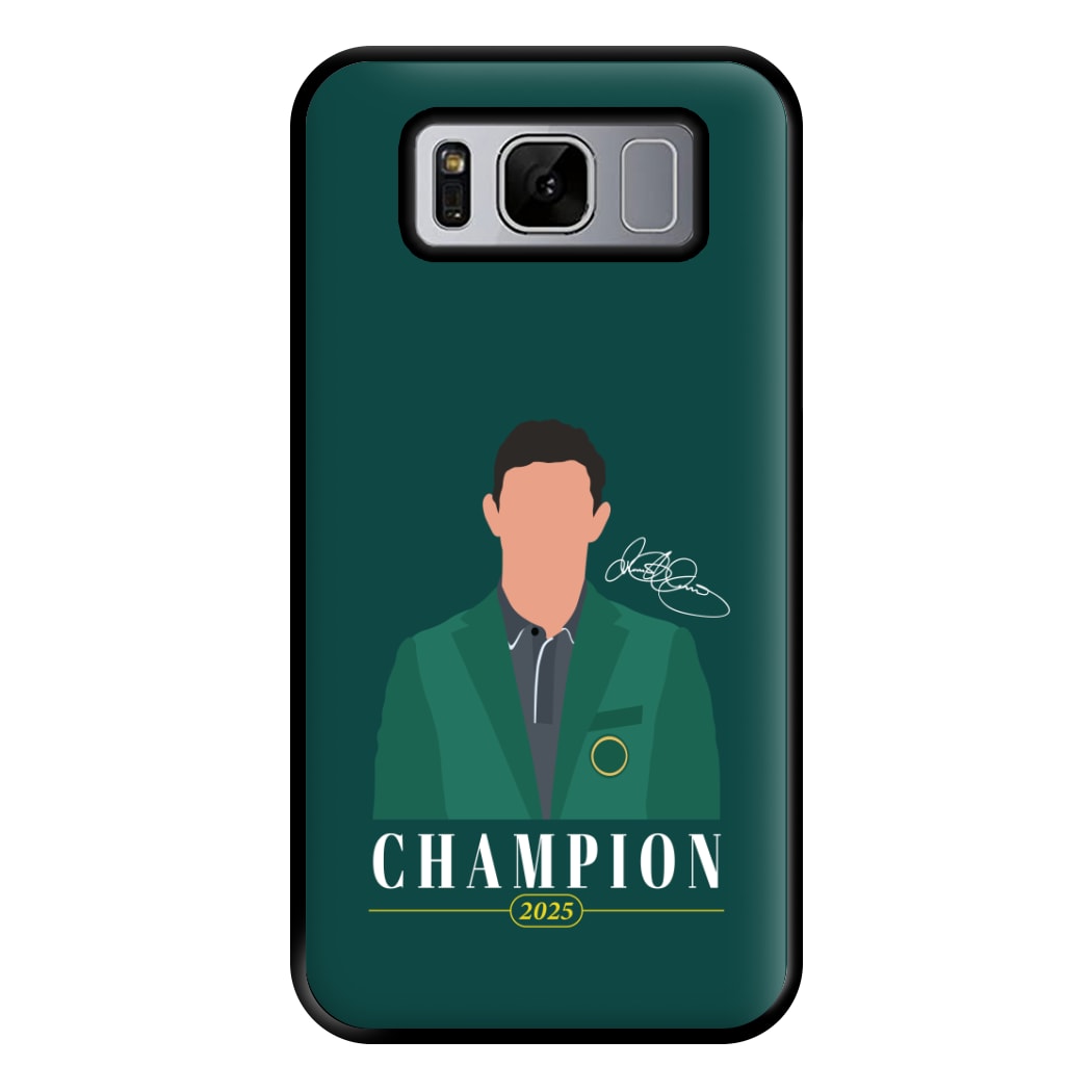 Rory Champion 2025 Signature Phone Case for Galaxy S8 Plus