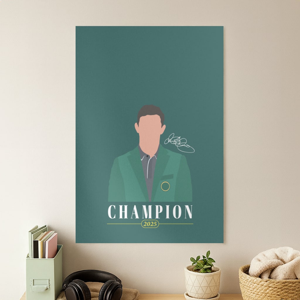 Rory Champion 2025 Signature Poster