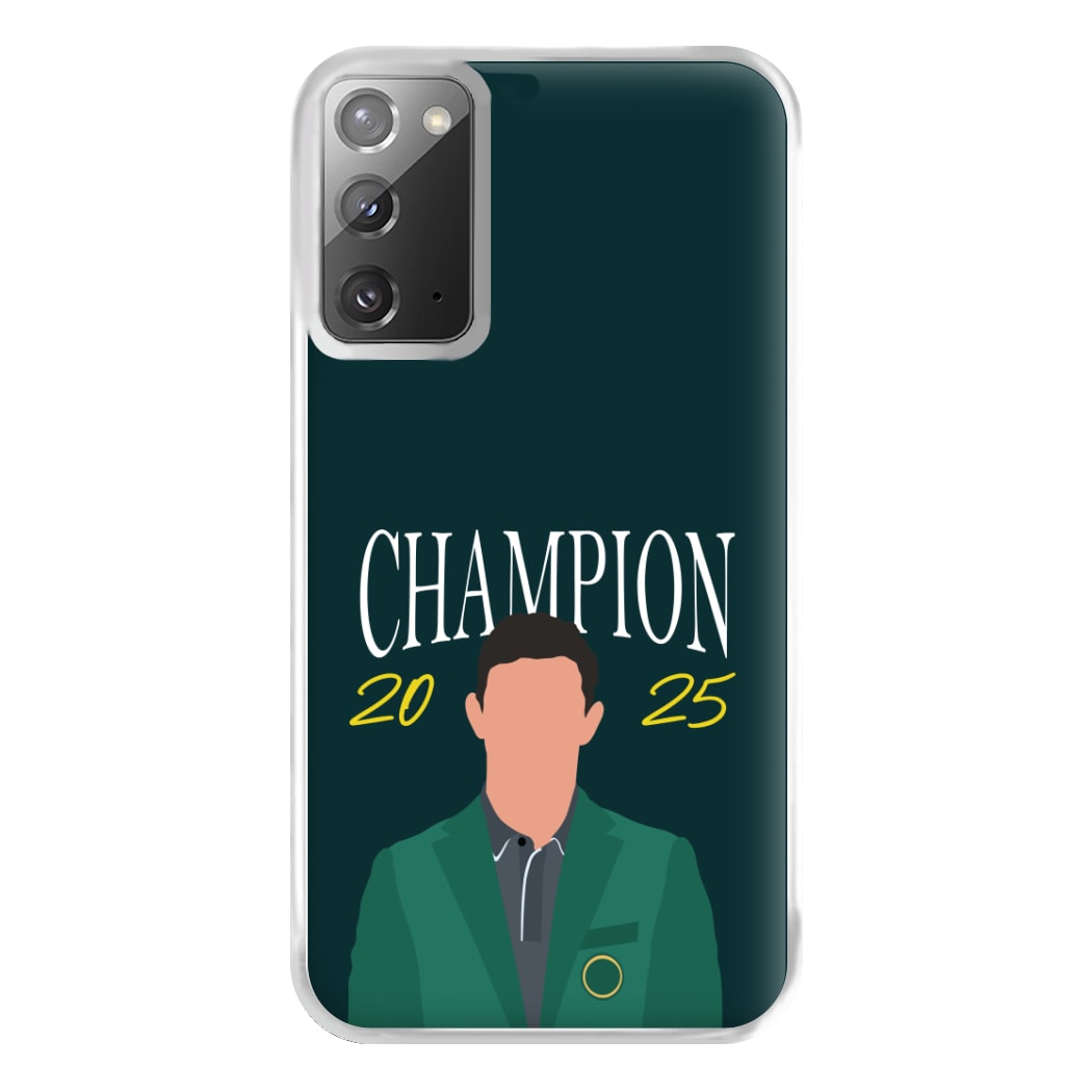 Champion 2025 Rory Phone Case for Galaxy Note 20 Ultra
