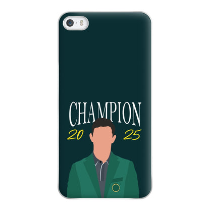Champion 2025 Rory Phone Case for iPhone 5 / 5s / SE 2016