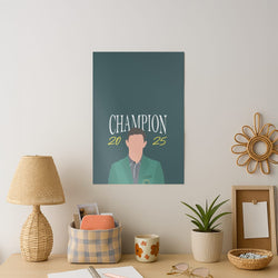 Champion 2025 Rory Art Print