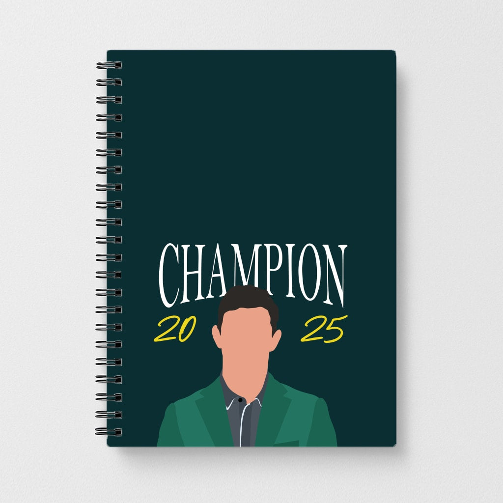 Champion 2025 Rory Notebook