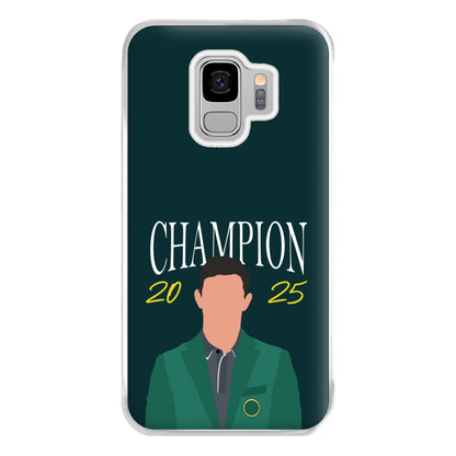Champion 2025 Rory Phone Case for Galaxy S9 Plus
