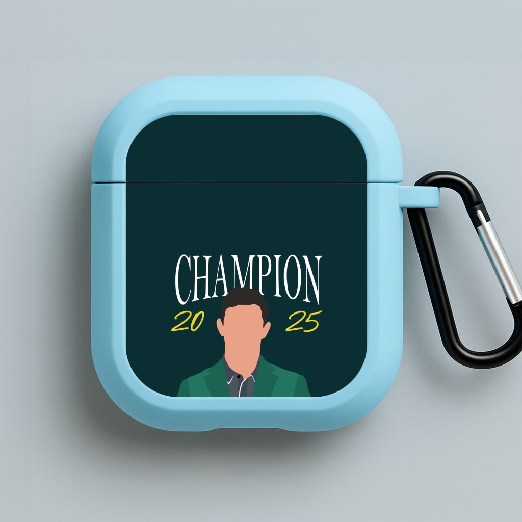 Champion 2025 Rory Blue AirPods Case