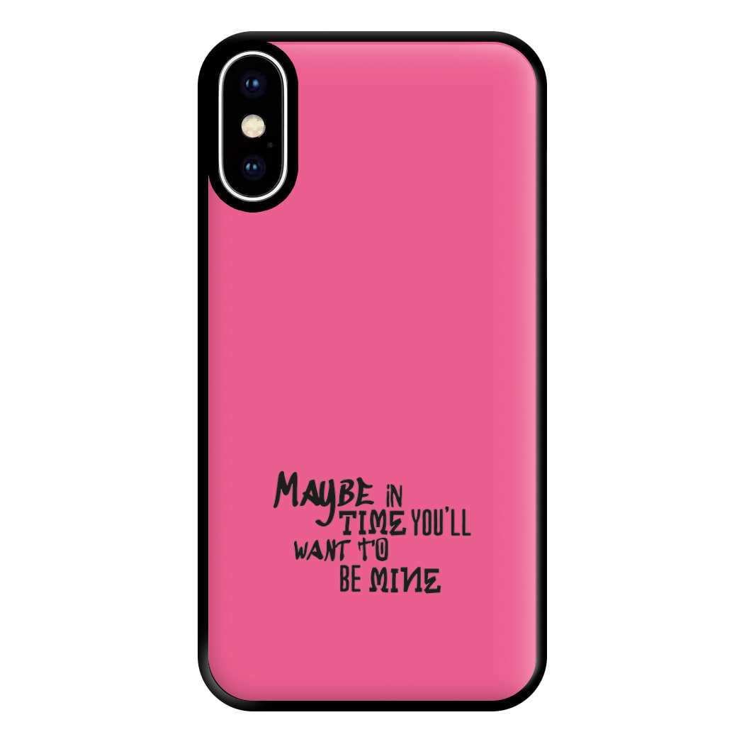 Maybe In Time Phone Case for iPhone XS Max