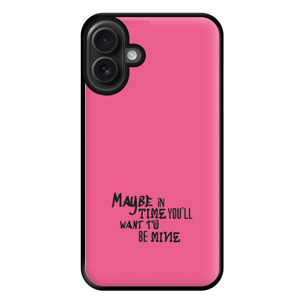 Maybe In Time Phone Case for iPhone 16 Plus