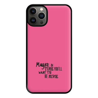 Maybe In Time Phone Case for iPhone 13