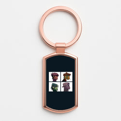 Members Rose Gold Keyring