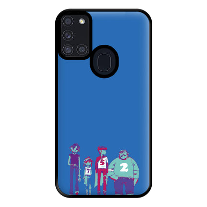 2,5,7 Phone Case for Galaxy A21s