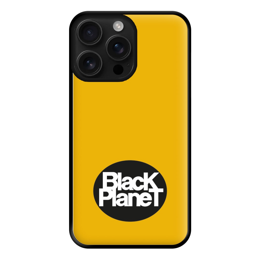 Black Planet Phone Case