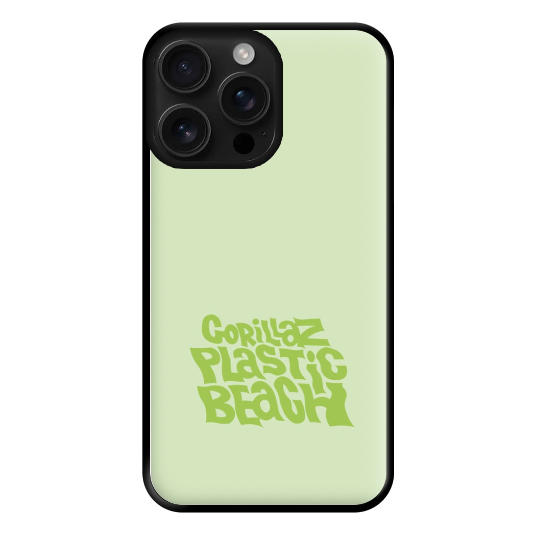 Plastic Beach Phone Case for iPhone 16 Pro Max