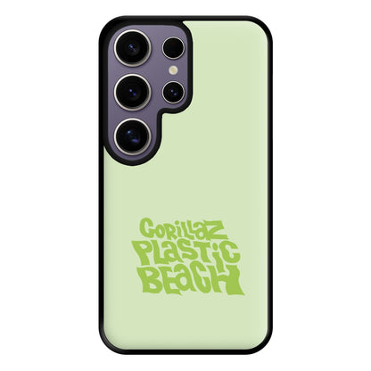 Plastic Beach Phone Case for Galaxy S25 Ultra