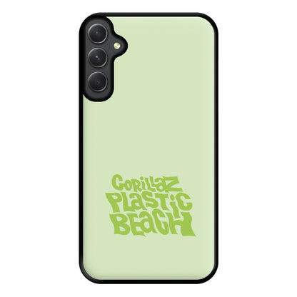 Plastic Beach Phone Case for Galaxy A34