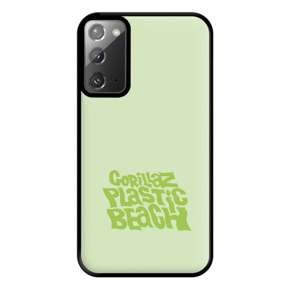 Plastic Beach Phone Case for Galaxy Note 20 Ultra